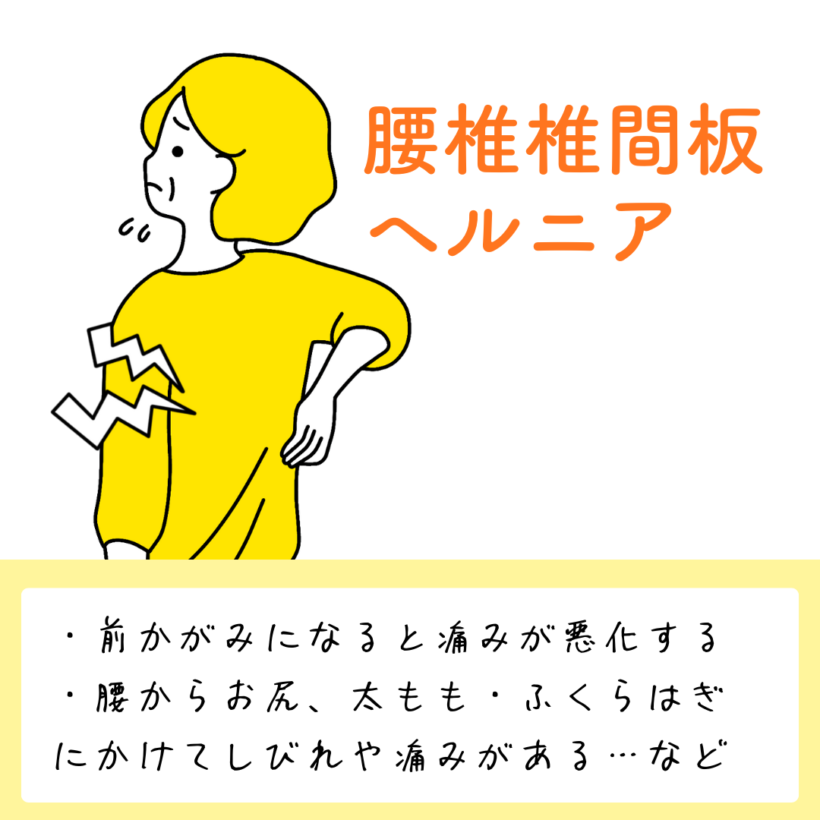 腰椎椎間板ヘルニア